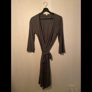 Diane Von Furstenberg plunge neckline dress